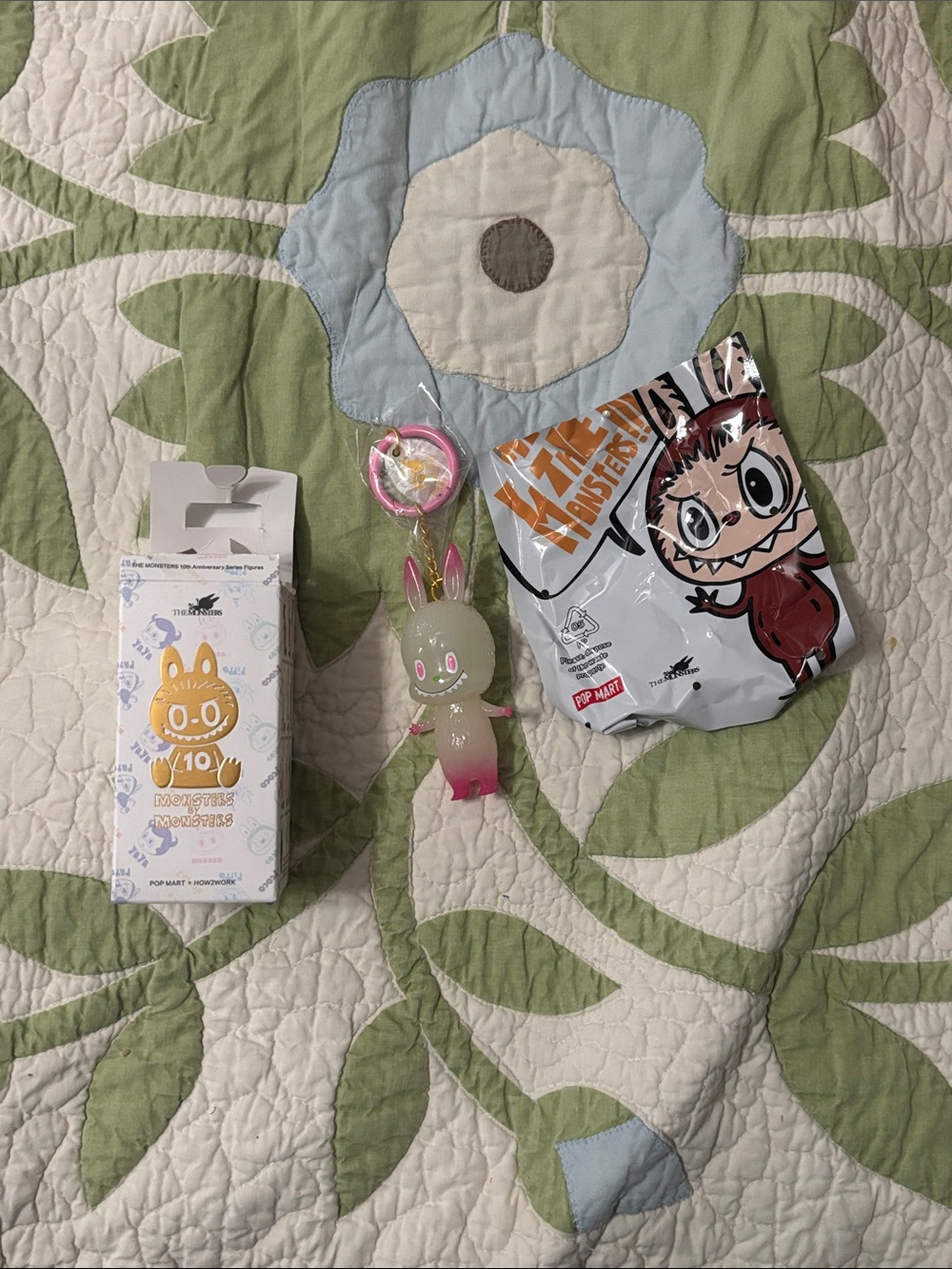POP MART Monsters by Mobsters Labubu x Pato Keychain New/unused